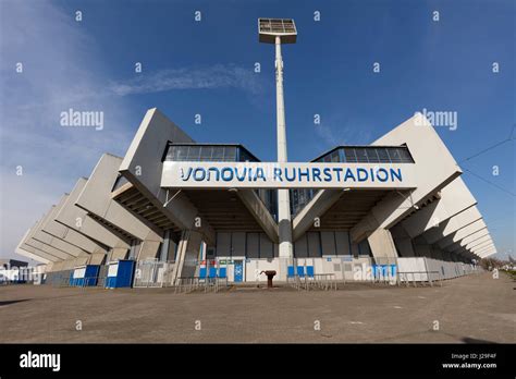 Vonovia Ruhrstadion, football stadium of VfL Bochum, Bochum, Ruhr ...