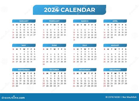 2024 Calendar Template For Publisher Calendars - Tilly Ginnifer