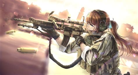 Anime Military Girls Wallpapers - Wallpaper Cave