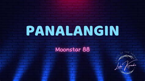 Panalangin - Moonstar 88 - Karaoke - YouTube