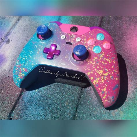 Xbox One Elite Wireless Controller Custom Sweetarts With Blue | Etsy in ...