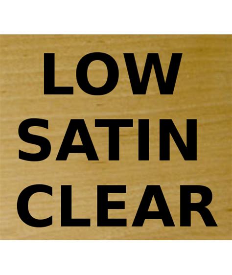 Low Satin Clear Nitrocellulose Lacquer 400g aerosol spray can