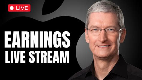 (LIVESTREAM) APPLE STOCK $AAPL EARNINGS REPORT TODAY... - YouTube