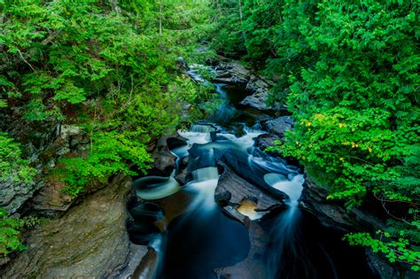 Upper Peninsula Waterfalls Map