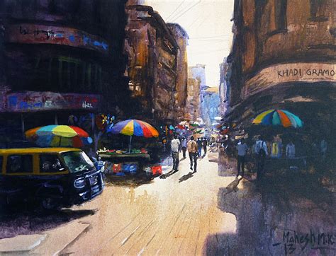 Bombay Streets - Rhythm Art Gallery