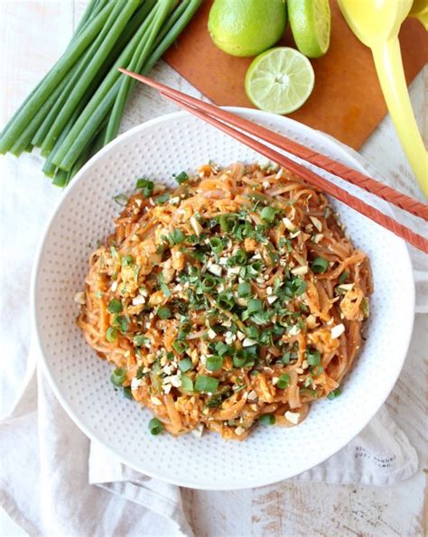 Vegetable Pad Thai Recipe - WhitneyBond.com