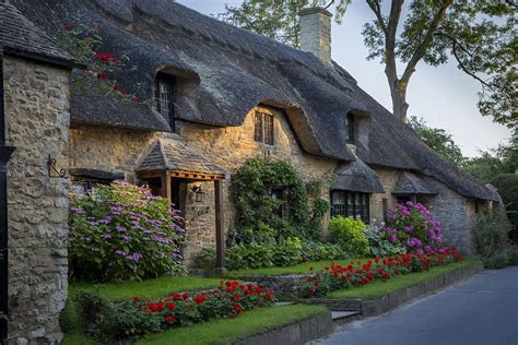 Thatched Roof by Brian Jannsen | Cotswolds cottage, Thatched cottage ...