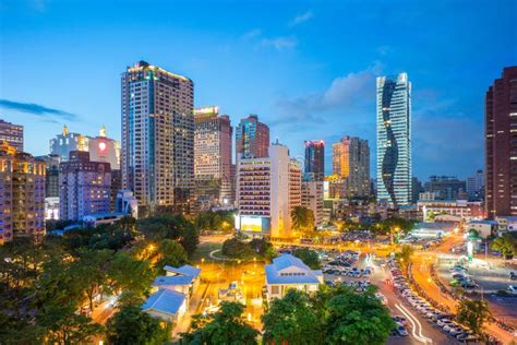 Skyline of Taichung City, Taiwan Stock Image - Image of landmark, evening: 72177157