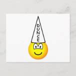 Dunce emoticon : Emoticons @ emofaces.com