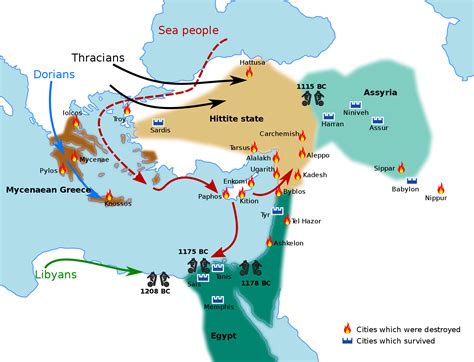 A map of the Bronze Age collapse in 2020 | Bronze age collapse, Bronze ...