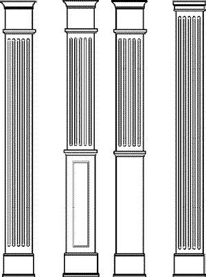 Elegant Fluted Column Designs for a Timeless Look