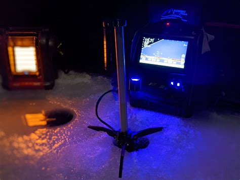 Garmin Livescope Transducer Pole and Ice Mount/Tripod Combo (ICE FISHI – Summit Fishing Equipment