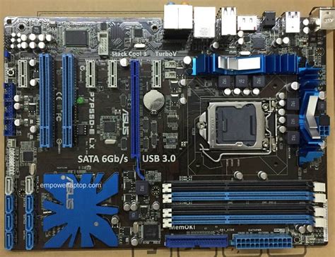 Asus P7P55D-E LX LGA1156 P55 motherboard – Empower Laptop