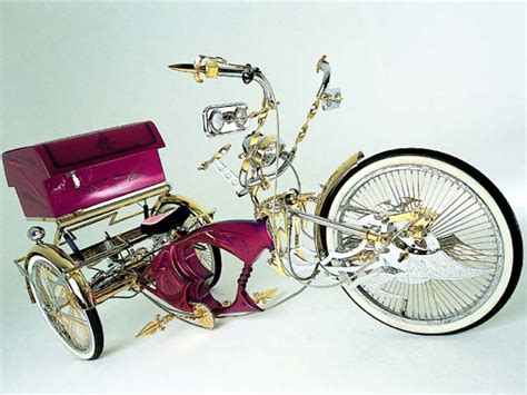 Hydraulic Three Wheeled Bike - Living Legend - Lowrider Bicycle Magazine