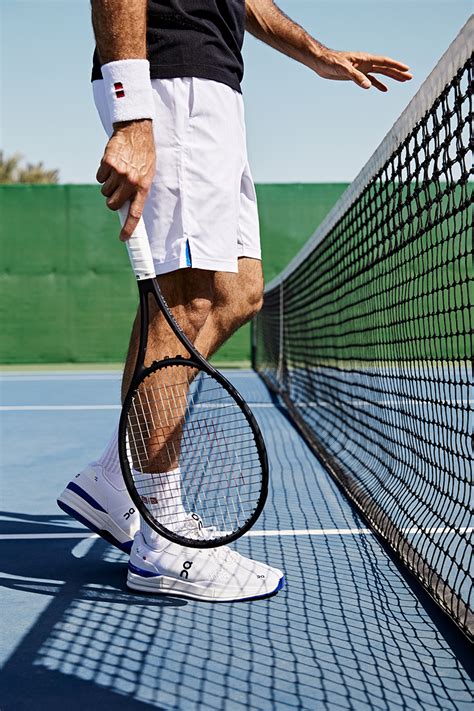 Roger Federer Debuts On's First-Ever Tennis Shoe