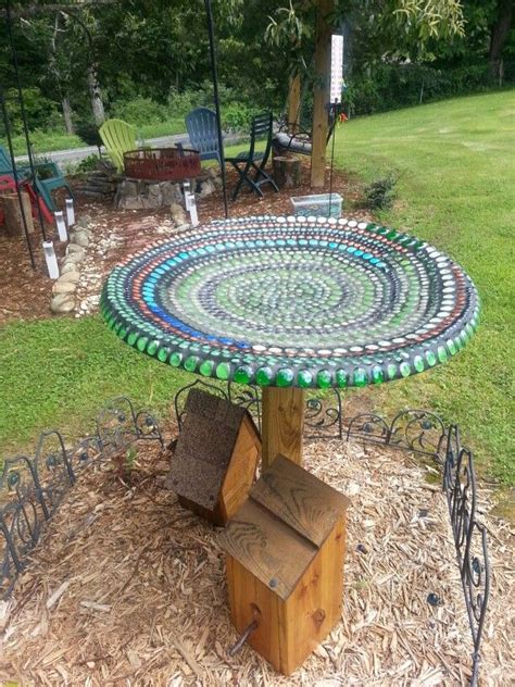 Pin by beckye ledford on gardens and outdoors | Bird bath, Dishes repurposed, Satelite dish