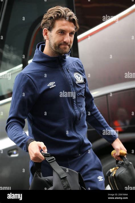 Blackburn Rovers' Captain Charlie Mulgrew arrives at Ashton Gate Stock Photo - Alamy