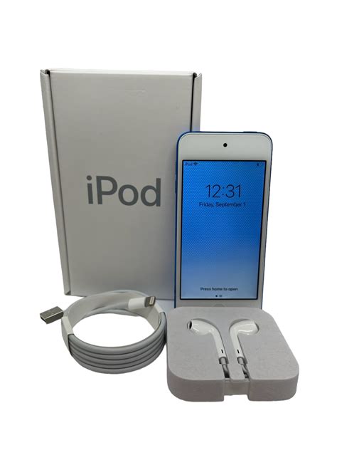 Restored Apple iPod Touch 7th Gen 32GB Blue MP3 Audio Video Player+ ...