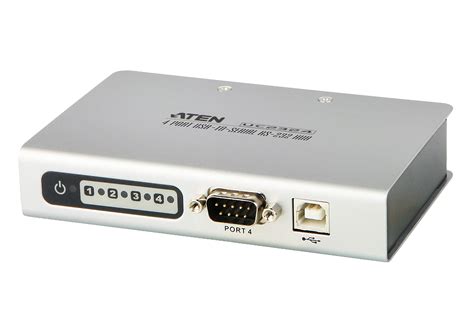 4-Port USB to RS-232 Hub - UC2324, ATEN USB Converters | ATEN Belgium - English