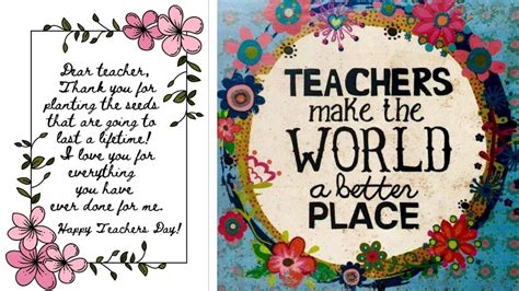 Teachers' Day wishes, quotes, GIFs, images, texts to share on 5 ...