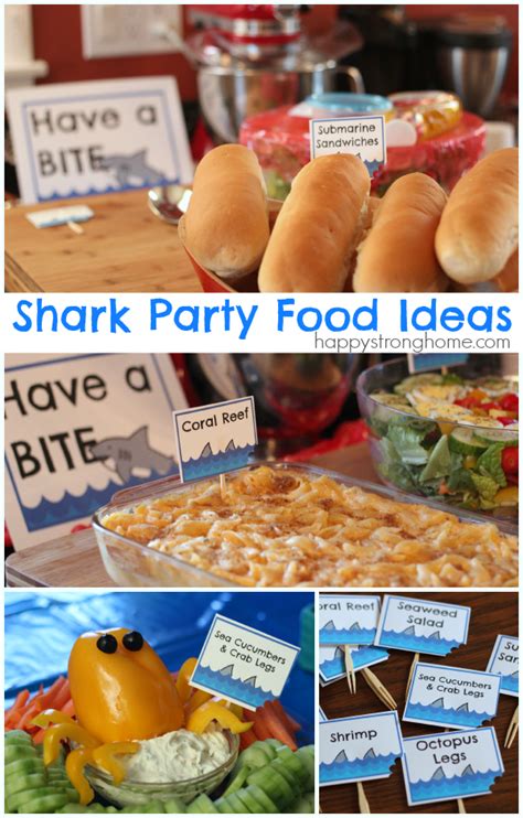 Shark Birthday Party Ideas for Kids - Happy Strong Home