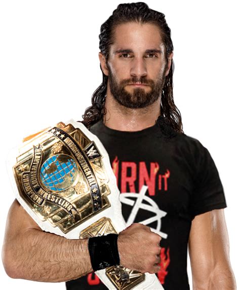 Seth Rollins Intercontinental Champion Render by ThePhenomenalGFX on DeviantArt