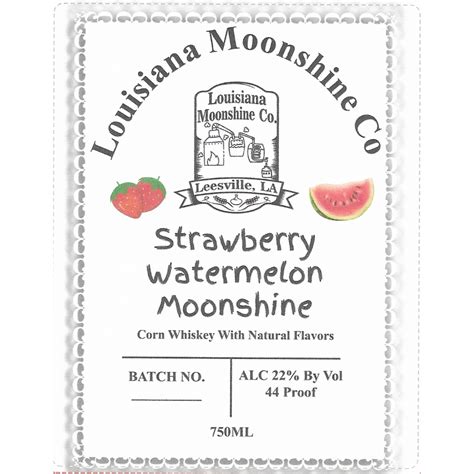 Buy Louisiana Moonshine Co. Strawberry Watermelon Moonshine Online ...