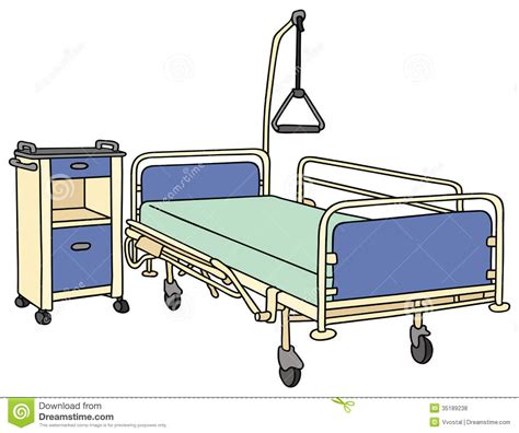 Cartoon Hospital Bed Images ~ Cartoon Image Of Hospital Bed Stock Photo 167120570 : Shutterstock ...