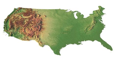 USA 3D model terrain download | Custom 3D Models and 3D Maps