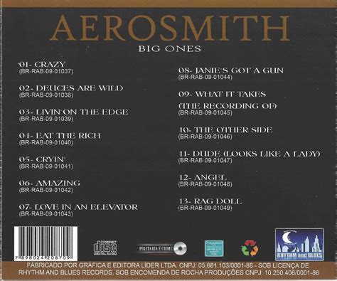 Cd Aerosmith Big Ones Original - R$ 19,95 em Mercado Livre