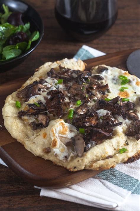 Crispy Crust Wild Mushroom Pizza | Healthy. Delicious.