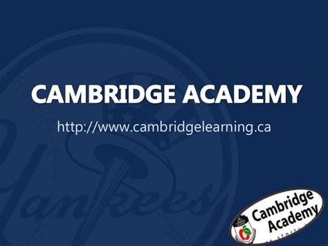 Cambridge academy