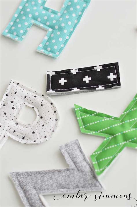 Fabric Alphabet with the Cricut Maker - Amber Simmons