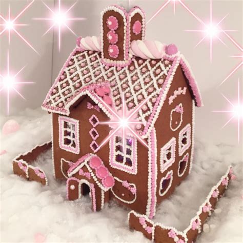 GINGERBREAD HOUSE~ Hello Kitty gingerbread house | Christmas gingerbread house, Gingerbread ...