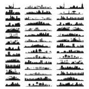 City Skyline Silhouette 01 - PNG Logo Vector Brand Downloads (SVG, EPS)