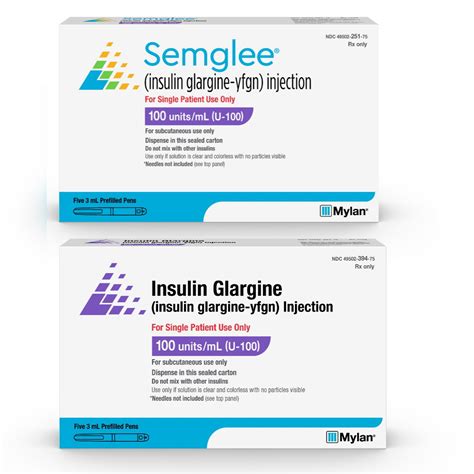 Generic Semglee (Insulin Glargine- yfgn) Injection 100 units/ml | 1Family 1Health Pharmacy