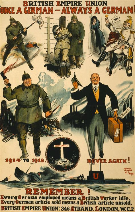 British Propaganda Ww1 Lusitania