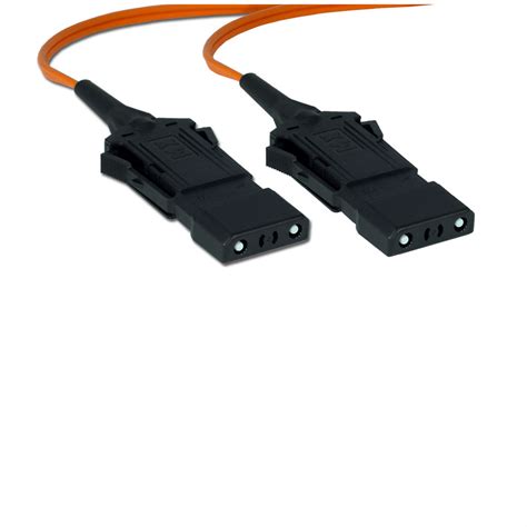 981883-03m ESCON Fiber Optic Cable, 62.5/125, Duplex, Multimode, PVC, 3m