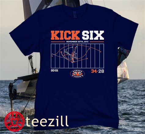 Kick Six Auburn Football Shirt - teezill