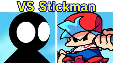 Friday Night Funkin' VS Stickman FULL WEEK + Cutscenes (FNF Mod/Hard ...