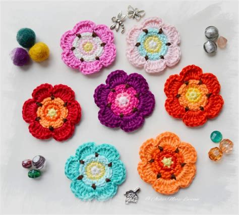 Free Crochet Flower Patterns ⋆ Crochet Kingdom (127 free crochet patterns)