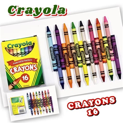 Crayola crayons 16 colors | Lazada PH