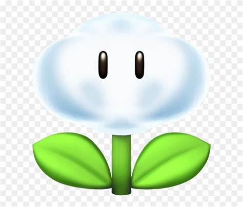 Clouds Clipart Super Mario - Super Mario Galaxy 2 Cloud Flower, HD Png Download - 700x700 ...