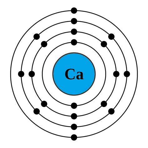 How can I draw electronic configuration of calcium in a shell - nxwe70dd