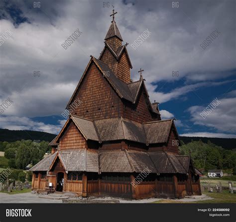 Heddal Stave Church, Image & Photo (Free Trial) | Bigstock