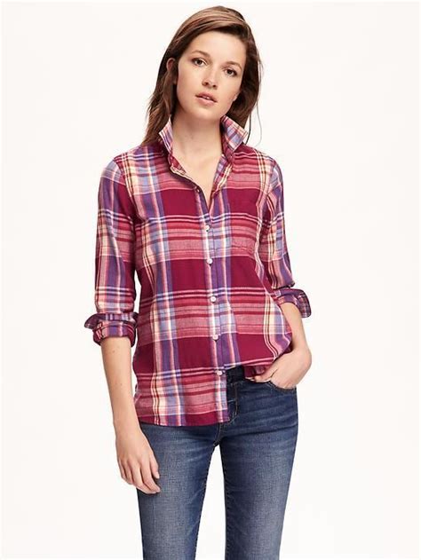 Old Navy Classic Flannel Shirt for Women | Cotton shirts women, Womens flannel shirt, Women ...