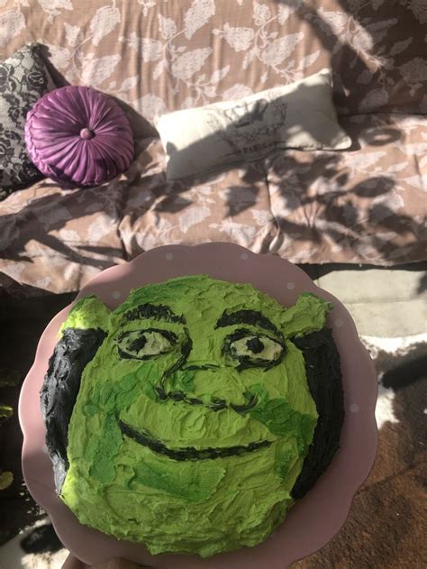 shrek cake | Shrek cake, Cake, Diy cake