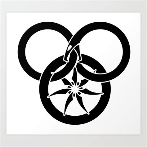 Wheel of Time Symbol, T-Shirts, Art Prints, & More Nerd Gifts Art Print ...