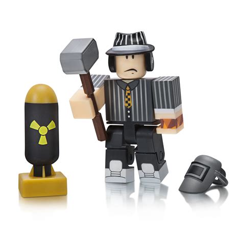 Roblox Action Collection - Car Crusher: Panwellz Figure Pack [Includes Exclusive Virtual Item ...