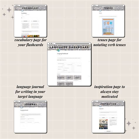 Language Learning Notion Template - Etsy